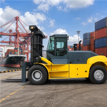Kraftig gaffeltruck